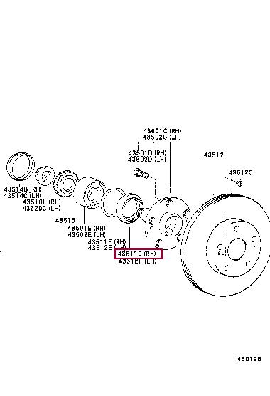 Toyota 90311-50016 Seal, oil (for front axle hub) 9031150016: Отличная цена - Купить в Украине на EXIST.UA! 9031150016 Toyota Seal, oil (for front axle hub)
