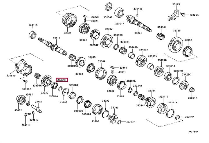 9052046035 Toyota Кільце стопорне