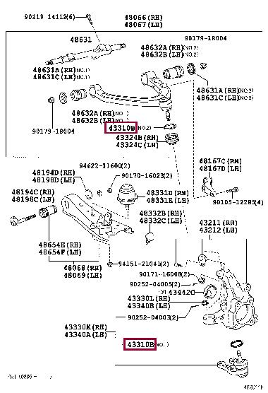 9052250001 Toyota Кольцо стопорное