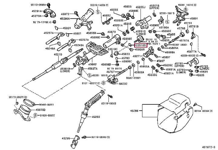 9052308001 Toyota Кольцо
