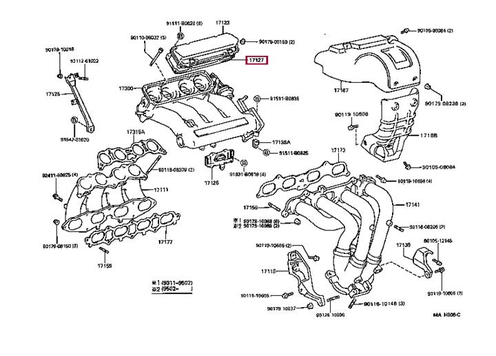 1712788460 Toyota Прокладка