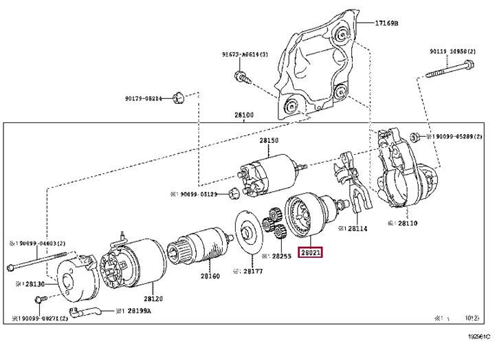 Купить Toyota 28021-38020 по низкой цене в Украине!