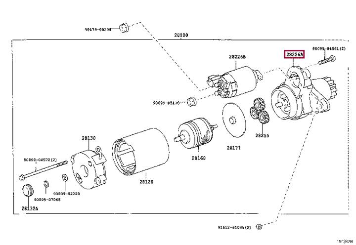2822628041 Toyota Бендикс