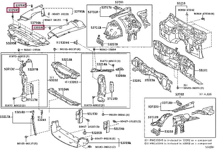 5325948010 Toyota Клипса