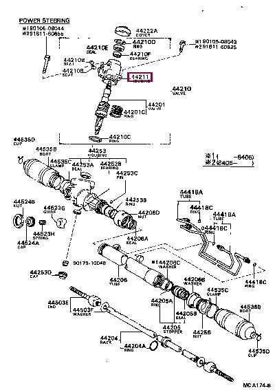 9056033003 Toyota Сальник рулевой рейки