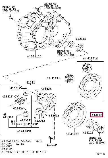 9056479105 Toyota Шайба