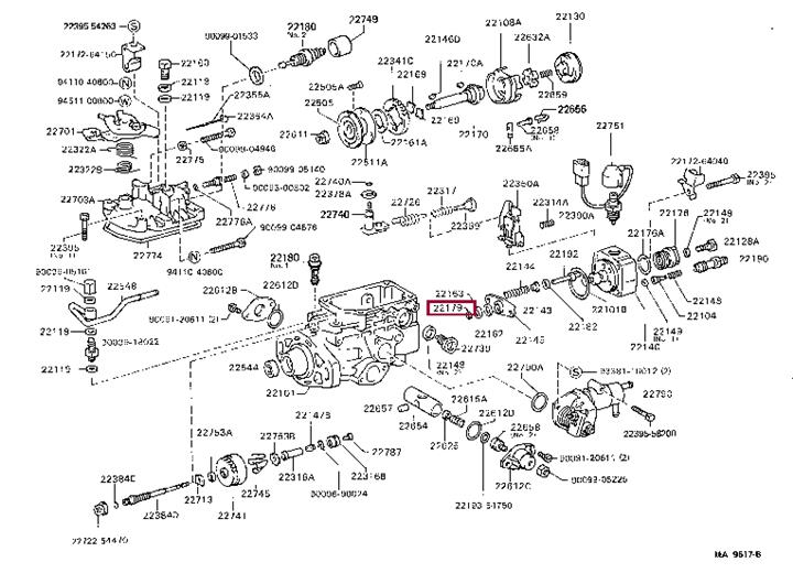 2217954020 Toyota Шайба