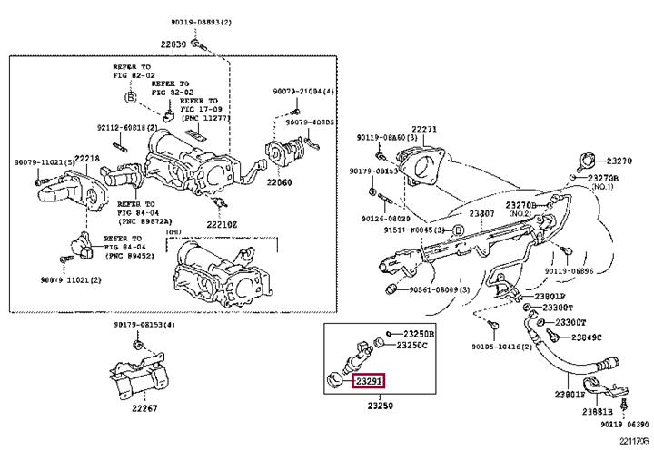 2329162010 Toyota Прокладка форсунки топливной