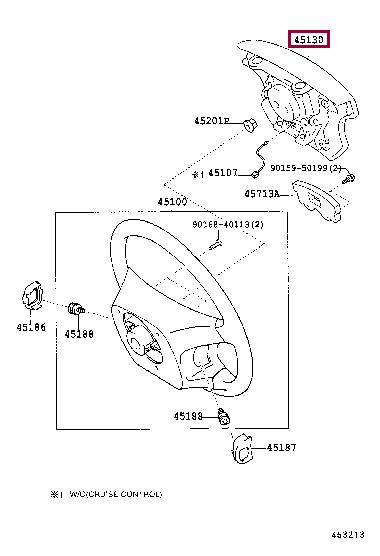 4513035431C0 Toyota Автозапчастина