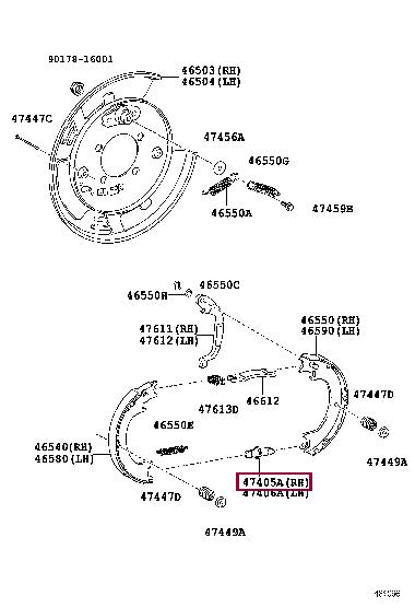 Купить Toyota 4740560010 – отличная цена на EXIST.UA!