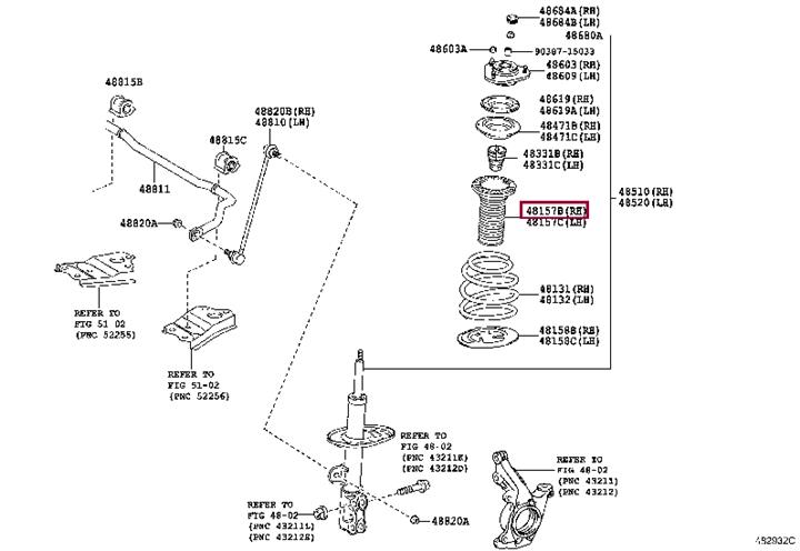Купить Toyota 48157-05020 по низкой цене в Украине!