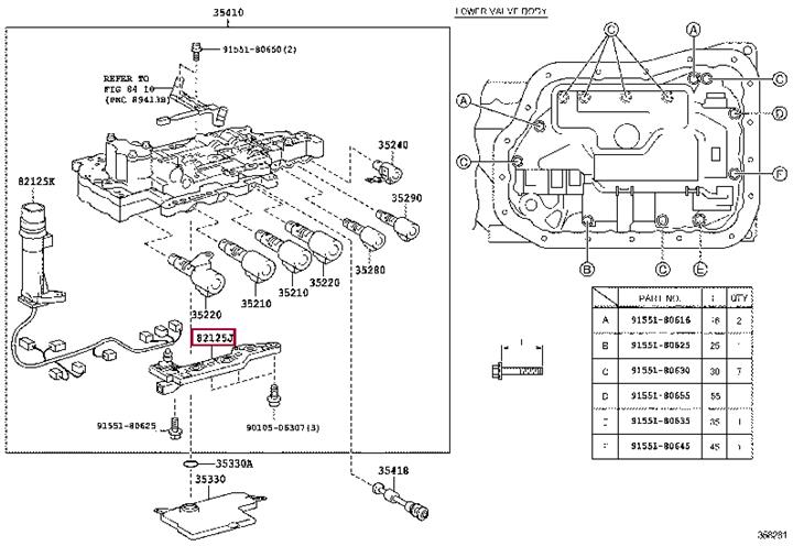 8212533090 Toyota Датчик температури оливи АКПП