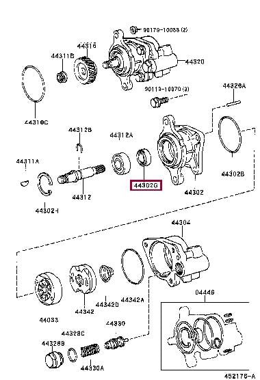 9002921018 Toyota Сальник