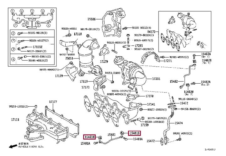 9043012037 Toyota Прокладка профилированная