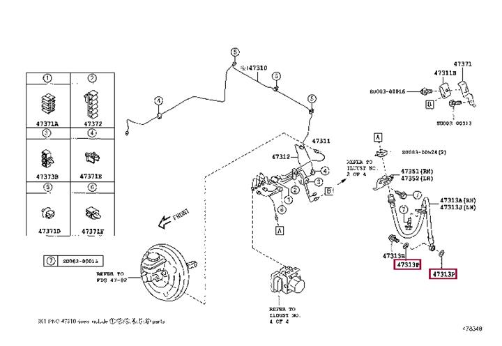 SU00300127 Toyota Прокладка профилированная