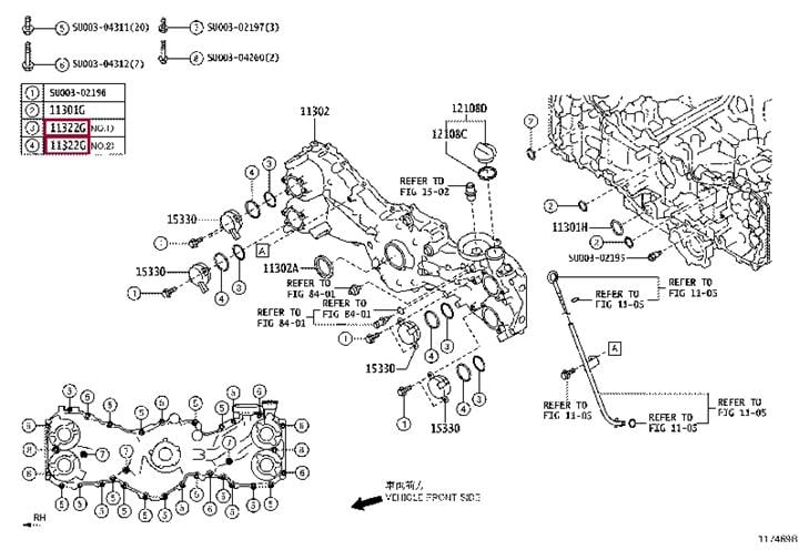 Toyota SU003-02191 Ring, o(for timing gear cover) SU00302191: Отличная цена - Купить в Украине на EXIST.UA! SU00302191 Toyota Ring, o(for timing gear cover)