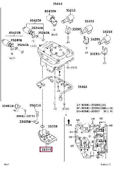 Фильтр АКПП Toyota 35303-97501