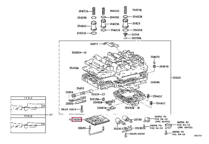 3533053010 Toyota Фильтр АКПП