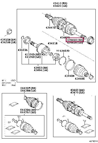 9030494001 Toyota Сальник