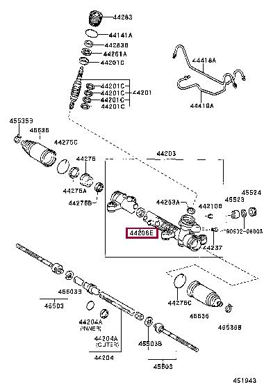 9031025030 Toyota Сальник