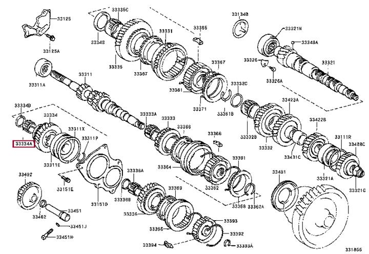 9036429002 Toyota Подшипник