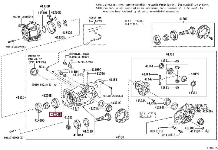 9036630090 Toyota Підшипник редуктора