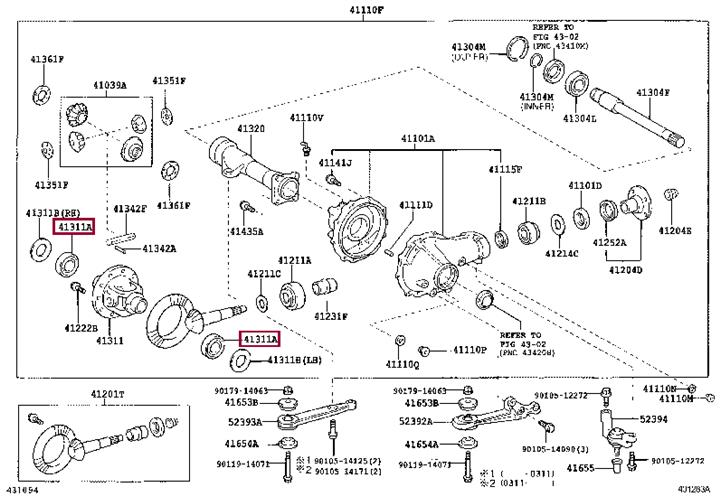 Toyota 90366-53001 Подшипник 9036653001: Отличная цена - Купить в Украине на EXIST.UA! 9036653001 Toyota Подшипник