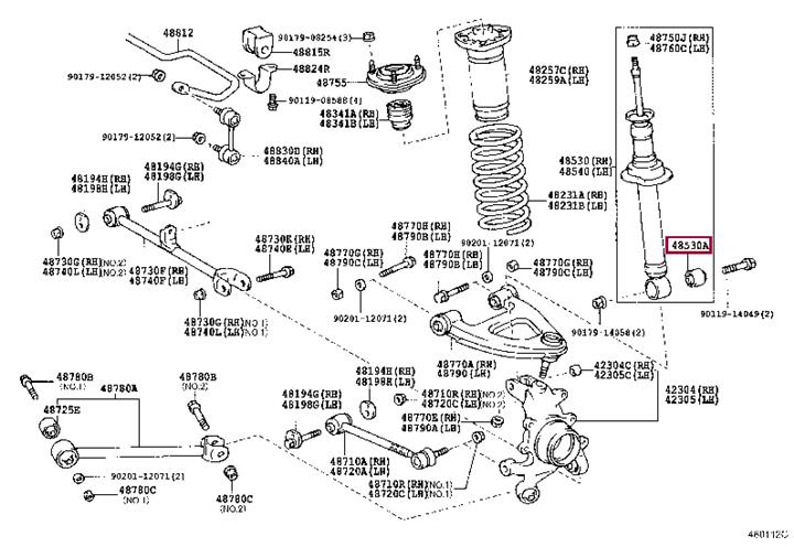 4853722010 Toyota Сайлентблок