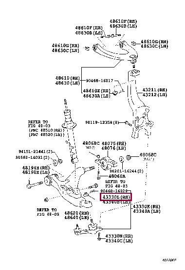 Toyota 90171-14011 Гайка 9017114011: Отличная цена - Купить в Украине на EXIST.UA! 9017114011 Toyota Гайка