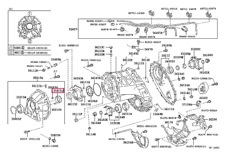 9031151010 Toyota Сальник