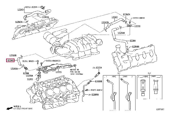 Купить Toyota 12261-38080 по низкой цене в Украине!