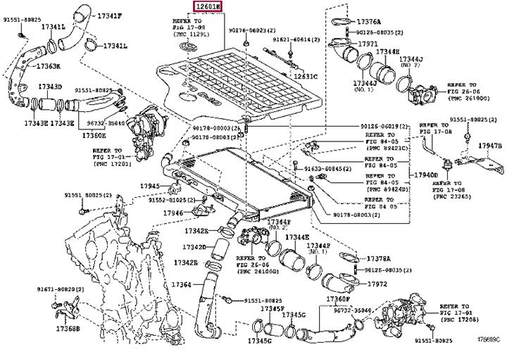 1260151011 Toyota Cover sub-assy, engine, no.1