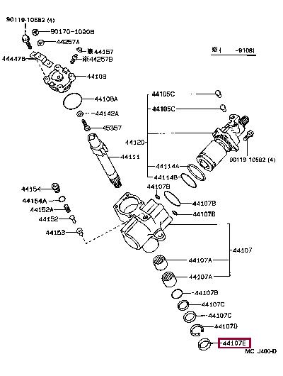 9031132016 Toyota Уплотняющее кольцо вала, рулевой механизм