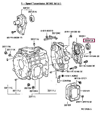 9031148011 Toyota Сальник