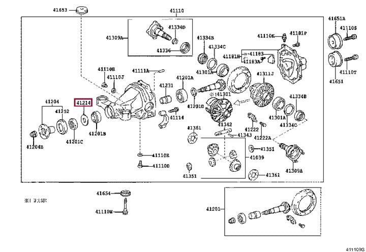 4121426010 Toyota Шайба маслоотражающая