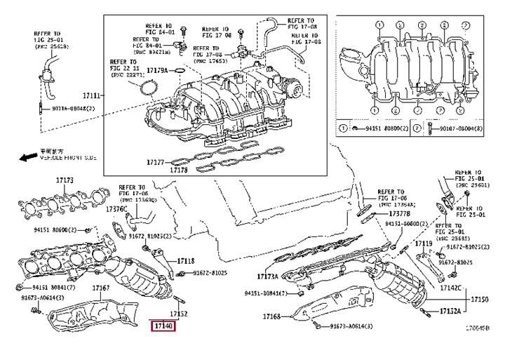 1714038070 Toyota Катализатор