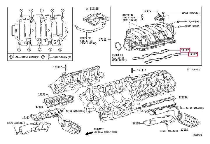 Купить Toyota 17171-38020 по низкой цене в Украине!