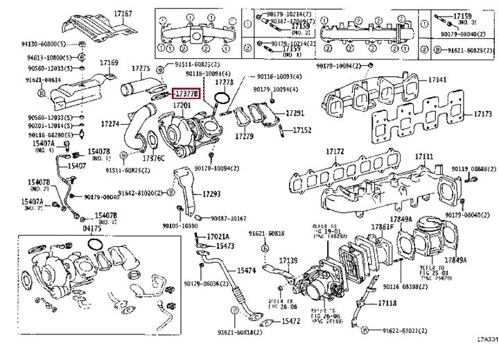 Купити Toyota 17377-88410 за низькою ціною в Україні!