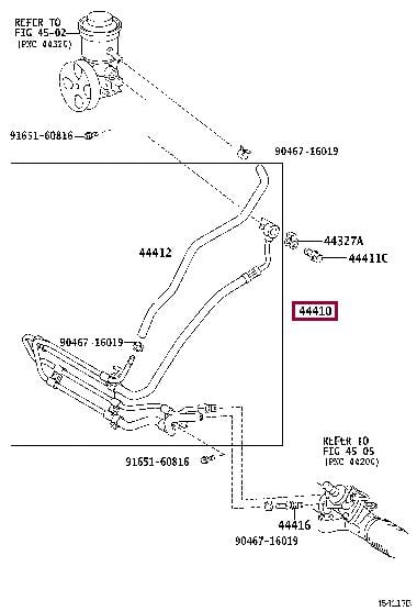 Toyota 44410-26A40 Автозапчастина 4441026A40: Приваблива ціна - Купити в Україні на EXIST.UA! 4441026A40 Toyota Автозапчастина