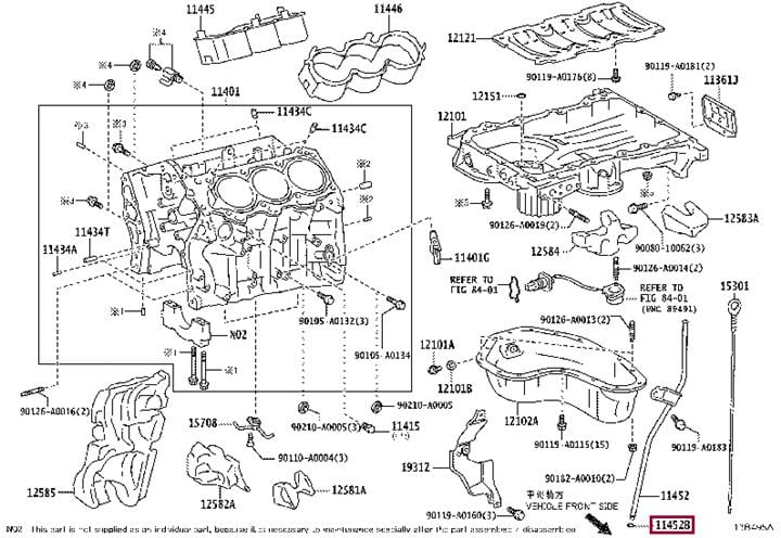 9672119010 Toyota Прокладка болта крышки головки цилиндров