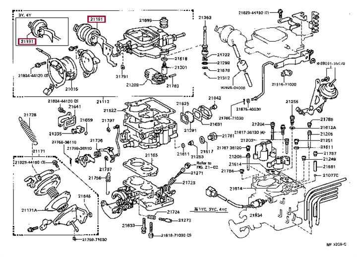 2103971030 Toyota Поршень