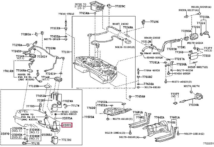 Toyota 23220-38041 Pump assy, fuel w filter 2322038041: Отличная цена - Купить в Украине на EXIST.UA! 2322038041 Toyota Pump assy, fuel w filter