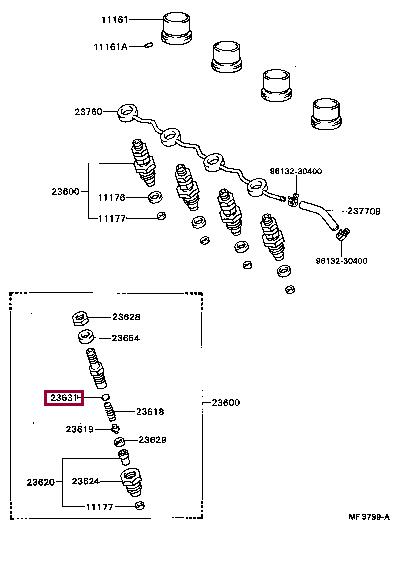 2363164018 Toyota Шайба опорная сателлитов дифференциала