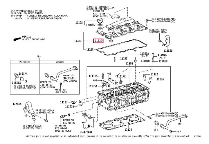 Toyota 23682-0L010 Автозапчастина 236820L010: Приваблива ціна - Купити в Україні на EXIST.UA! 236820L010 Toyota Автозапчастина