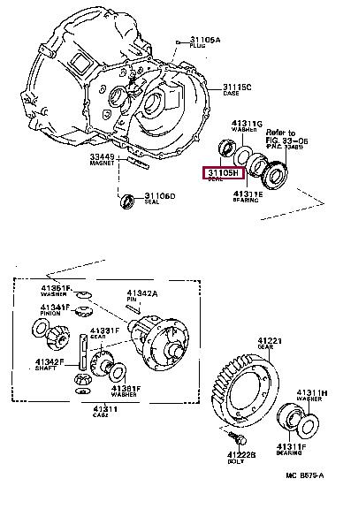 Кольцо уплотнительное Toyota 90311-34016