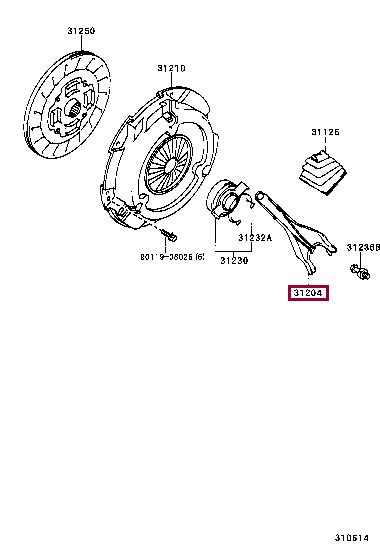 Купить Toyota 31204-17010 по низкой цене в Украине!