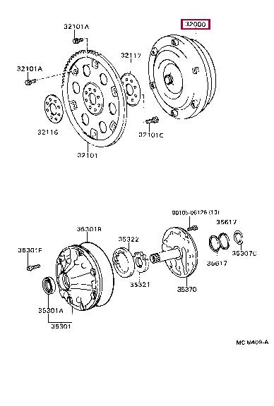 3200030280 Toyota Гидроблок