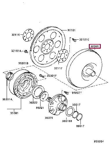 3200048011 Toyota Гидроблок