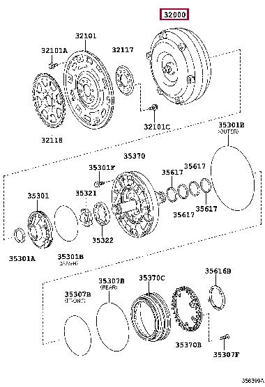 3200050050 Toyota Гидроблок
