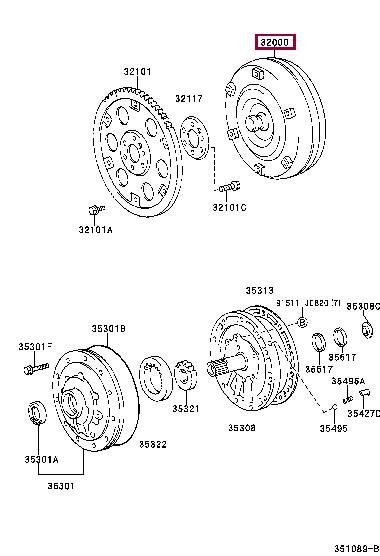3200060200 Toyota Гидроблок
